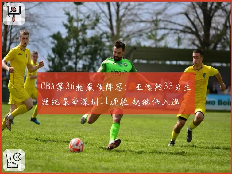 CBA第36轮最佳阵容：王浩然33分生涯纪录率深圳11连胜 赵继伟入选